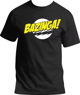 Playera Bazinga, The Big Bang Theory 100% Algodón