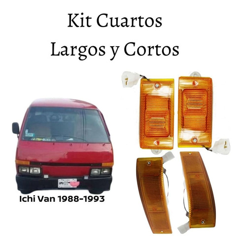 Kit Cuartos Delanteros Nissan Ichi-van 1988