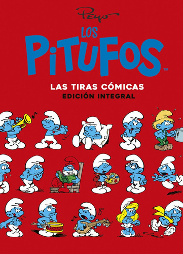 Libro Los Pitufos. Las Tiras Comicas. Ed. Integral