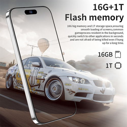 Smartphone D Android Ii14 Pro Max De 16 Gb+1 Tb De Ram A