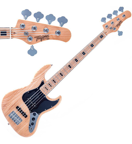 Contrabaixo Tagima Tjb-5 Swamp Ash Nt 5c Passivo Jazz Bass