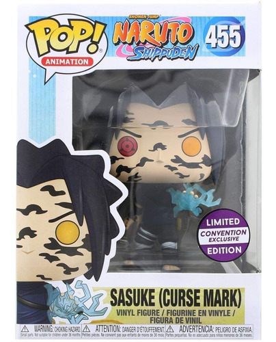 Funko Pop Sasuke 455 (curse Mark)