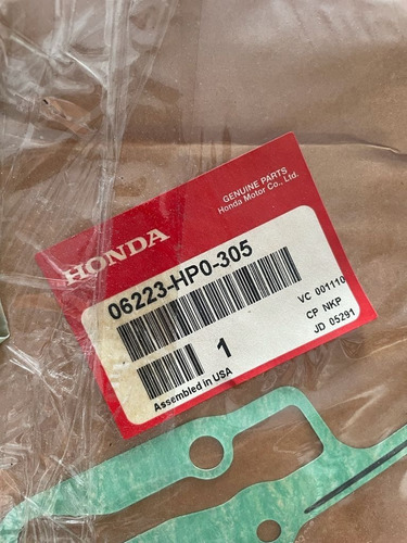 Kit Reemplazo Trx500 06223-hp0-305 Honda