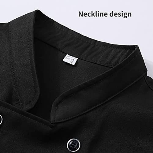 Unisex, Uniforme De Trabajo Para Chef, De Manga Larga Y Tran