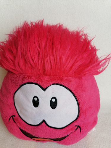 Peluche Original Puffle Rojo Club Penguin Jakks Pacific 24cm