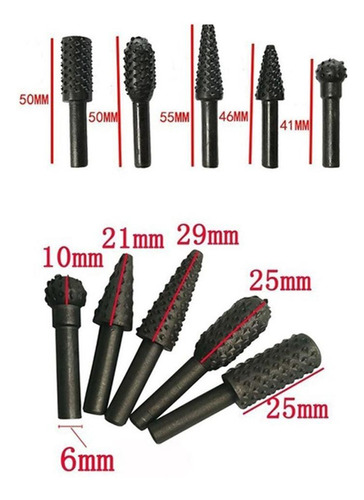 For 10 Piezas / Pieza 1/4 PuLG. En Juego De Brocas Para