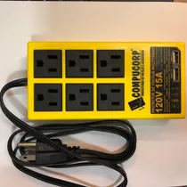 Comprar Protector Voltaje 6 Tomas + 2 Usb Equipos 120v 20a Pcs, Tvs
