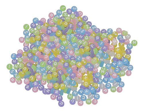 3 Accesorios De Bisutería Spacer Beads De Números Estilo J