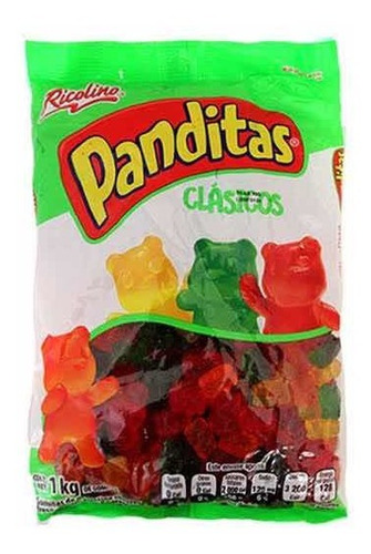 1 Kg De Gomitas Panditas Ricolino 1 Kilo