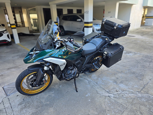 Com Protetor De Motor Givi Instalado, Baús Laterais Nunca U