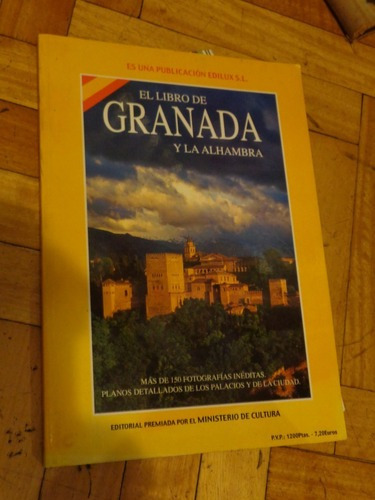 El Libro De Granada Y La Alhambra. Edilux S.l.&-.