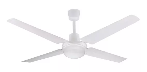 Ventilador de techo Liliana VTHB114 blanco con 4 palas de metal, 48" de diámetro 220 V - 240 V