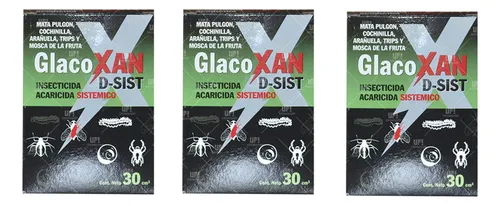 Glacoxan D-sist Insecticida Sistemico 30cc 3u