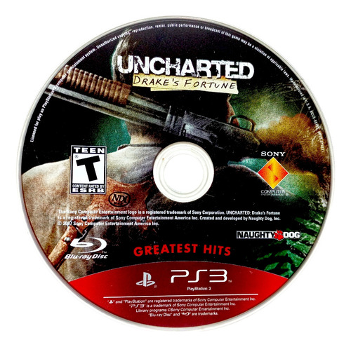 Uncharted Drake's Fortune Ps3 (Reacondicionado)