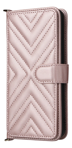 Funda Para Oppo F21 Pro 4g/reno7 4g/reno8 4g Con Tapa Tipo Cartera Con Correas Para Hombro Y Muñeca Y Soporte Con