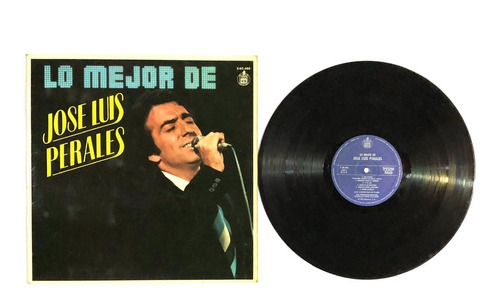 Lo Mejor De José Luis Perales - Lp Hispavox España 1980