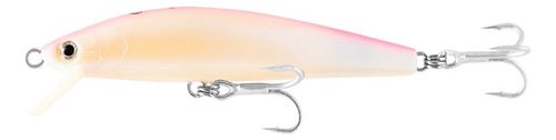 Isca De Pesca Artifical Nelson Nakamura Queen 90 Cor 118 - Opaca Ika Rosa Com 2 Ganchos Do 9cm X 12g Para Uma Profundidade Máxima De 1m