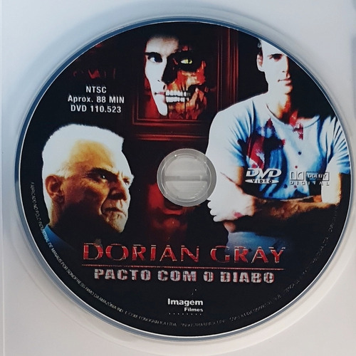 Dvd Dorian Gray Pacto Com O Diabo Malcolm Mcdowell Original
