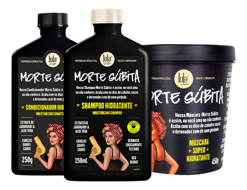 Kit Lola From Rio Morte Súbita Home Care (3 Produtos)