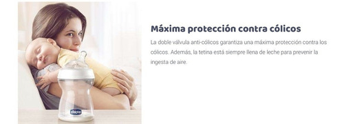 Mamadera Natural Feeling 0m+ 150ml Chicco Vidrio