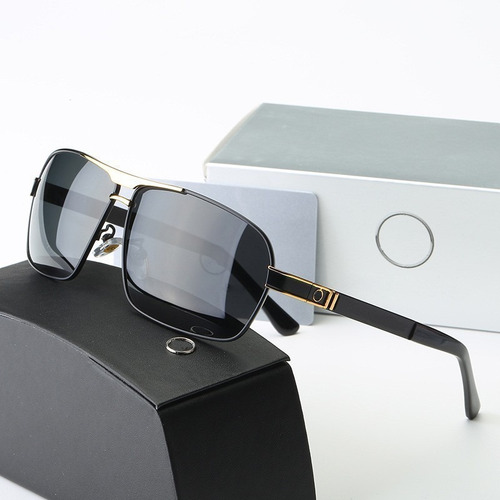 Gafas De Sol Polarizadas De Moda De Marco Grande Para Hombre