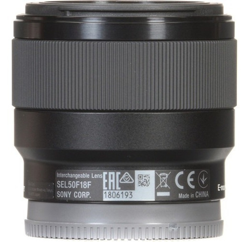Lente Sony Fe 50mm F1.8 - Nova Sony Preto