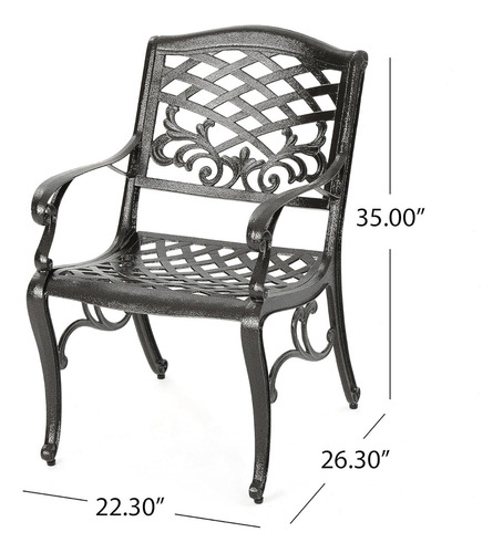 Set De Comedor De Patio; 7 Piezas; Christopher Knight Home