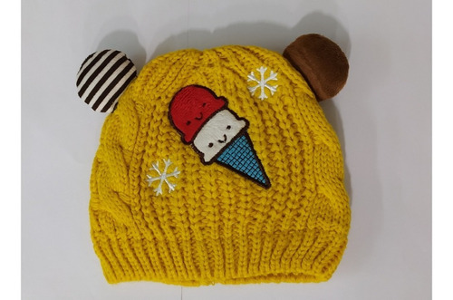 Gorro Invierno Infantil Lana Niño Niña Por Menor Por Mayor