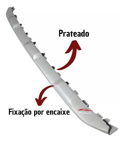 Kit Spoiler Dianteiro Parachoque Up 2018 19 20 2021 Original