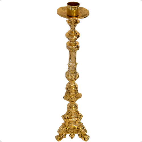 Candelero O Candelabro Barroco De 80 Cm De Bronce (1 Pieza)