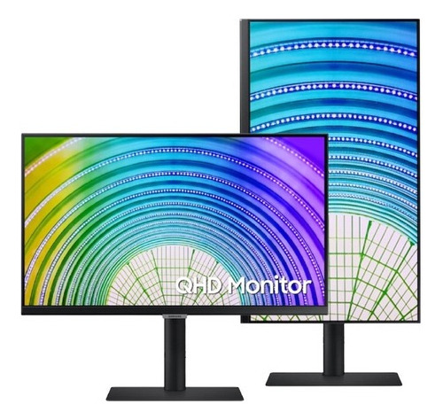 Monitor Samsung 32 Pivot Qhd Hdr Freesync 75hz Ls3