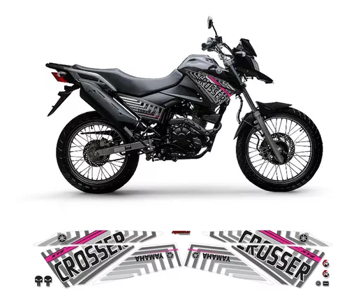 Kit Adesivo Tanque Moto Yamaha Crosser Xtz 150 Personalizado