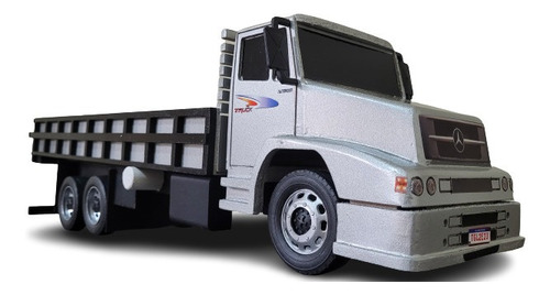 Caminhão Mb 1620 Truck Gigante Carroceria Mdf Miniatura Prat