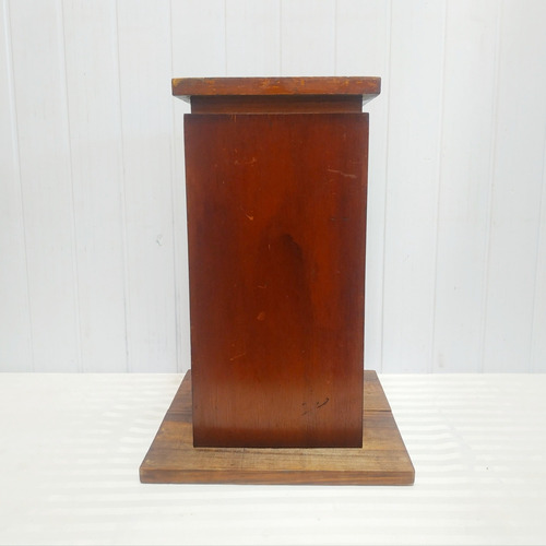 Pedestal De Madera Sin Tapa