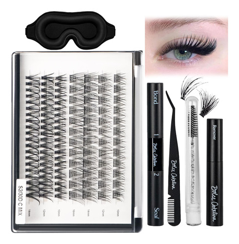 Kit De Pestanas Con Mascara Para Dormir