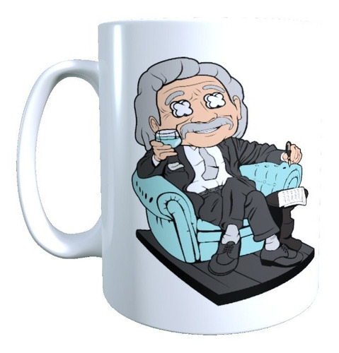 Taza Tazon Diseño Albert Einstein, 320 Cc