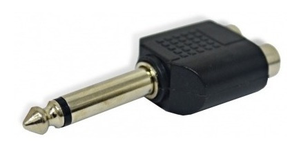 Adaptador Convertidor Jack Rca X 2 A Plug 6.3 Audio Ecuador