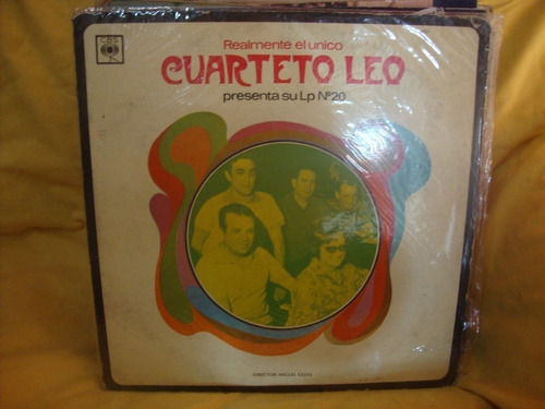 Vinilo Cuarteto Leo Realmente El Unico N° 20 C2