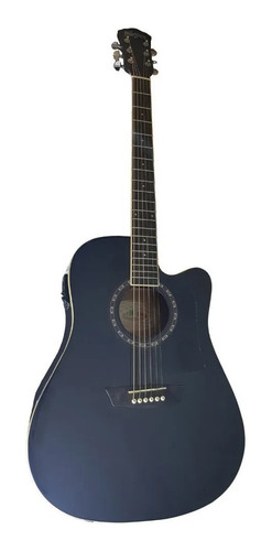 Guitarra Electroacustica Washburn Ad5ce Cuerdas De Acero