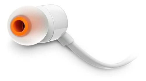 Audífonos Jbl T110 In-ear Blanco Color White