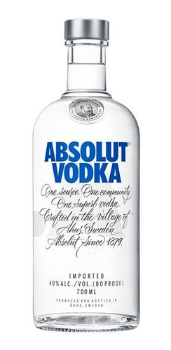 Vodka Absolut X 700 Ml - L a $121