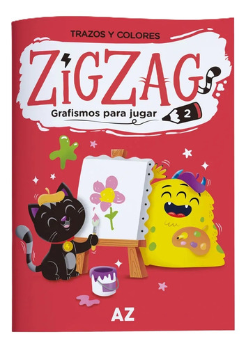 Libro Zigzag Grafismos Para Jugar 2 Nivel Inicial Ejercicios