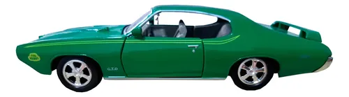 Miniatura Pontiac Judge Gto 1969 Escala 1:24 Metal Motormax