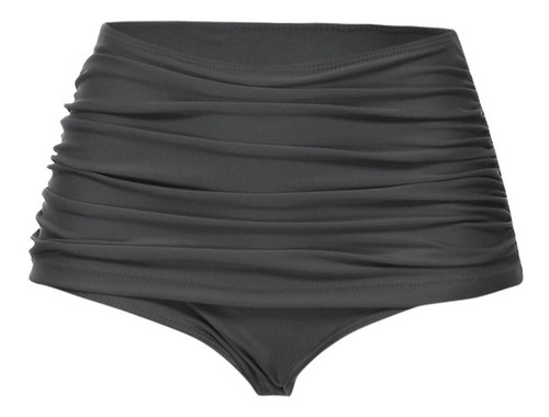 Bragas De Mujer Bragas Bragas De Cintura Alta Bikini Fruncid