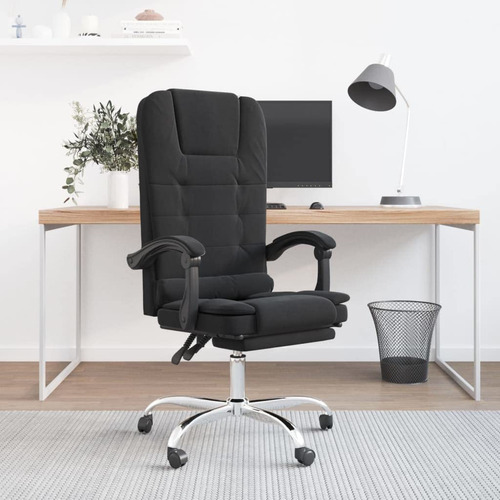 Silla De Oficina Ergonómica Con Ruedas Y Reclinable Para
