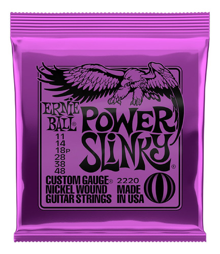 Encordado Eléctrica Ernie Ball Slinky Power .011