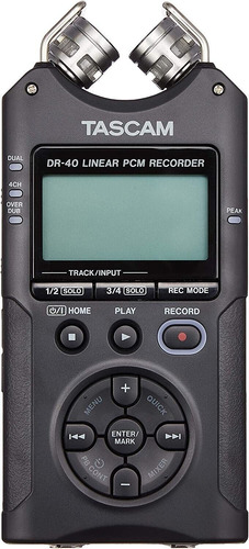 Tascam Dr-40 Grabadora Digital Portátil De 4 Pistas