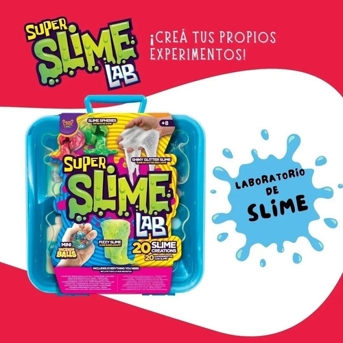 Imagen 4 de 6 de Set Para Hacer Experimentos Con Slime Super Slime Lab
