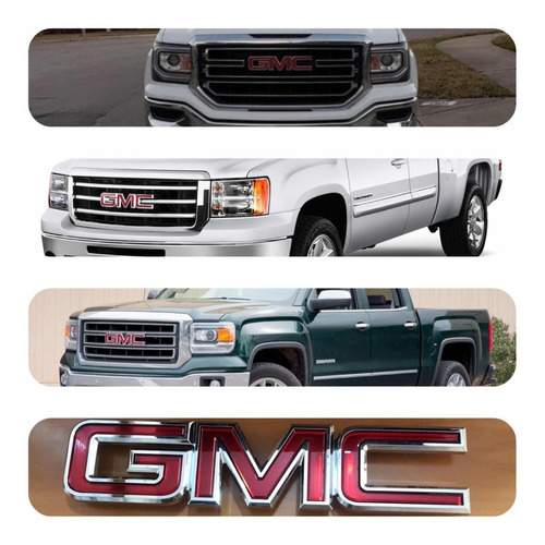 Emblema De Parrilla Gmc Sierra 2007 2009 2011 2013 2015 2017