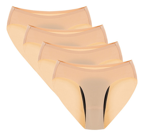 Bragas Menstruales Suaves A Prueba De Fugas Para Mujer, 4 Un